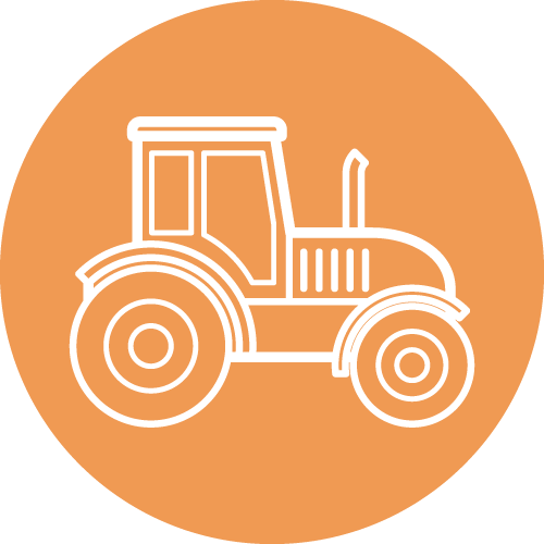 Tractor & Roller Icon